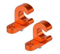 Vuzmode For, 950 990 1090 1190 1290 Duke Enduro Supermoto Super Adventure RST LC8 support de serrage de câble de tuyau de frein arrière en aluminium Collier de serrage de flexible de frein(2 PCS)