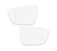 Vuzmode For BMW, 520i 530i 540i paire gauche droite miroir verre chauffé avec plaque de support rétroviseur latéral Verre de remplacement de rétroviseur latéral de voiture(1pair)