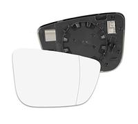 Vuzmode For BMW, 520i 530i 540i paire gauche droite miroir verre chauffé avec plaque de support rétroviseur latéral Verre de remplacement de rétroviseur latéral de voiture(1pcs righ side)