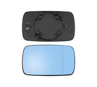Vuzmode For BMW, E39 E46 320i 330i 325i 525i paire gauche droite rétroviseur latéral en verre avec plaque de support chauffante Verre de remplacement de rétroviseur latéral de voiture(1pcs Right Side)
