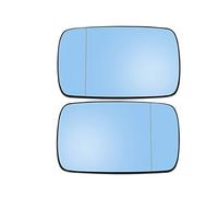 Vuzmode For BMW, E39 E46 320i 330i 325i 525i paire gauche droite rétroviseur latéral en verre avec plaque de support chauffante Verre de remplacement de rétroviseur latéral de voiture(1Pair)