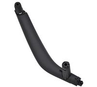 Vuzmode for BMW, F15 X5 2013-2018 revêtement d'habillage de poignée porte intérieure 51417292243 51417292244, for F16 X6 2014-2019 Poignée de panneau de porte de remplacement(Black-Left)