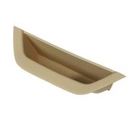 Vuzmode For BMW, for X3, X4 F25 F26 2010 2011 2012 2013 2014 2015 2016 2017 Poignée de porte intérieure voiture LHD Noir/fibre carbone/beige Couvercle de poignée de porte intérieure(Beige)