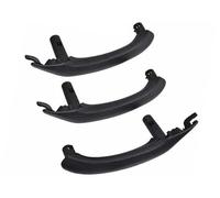 Vuzmode for BMW, poignée de porte intérieure gauche droite voiture panneau revêtement d'habillage, for X3 X4 F25 F26 2010-2016 51417248502 Poignée de panneau de porte de remplacement(RHD Black 3pcs)