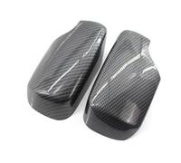 Vuzmode For BMW Série 3 E46 E39 LHD, remplacement de rétroviseur latéral, capuchon d'aile, boîtier porte, garniture coque Capuchon de protection d'aile de voiture(Carbon Look)