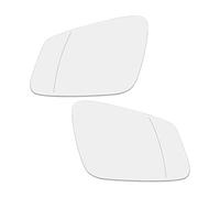 Vuzmode For BMW, X1 320i 340i 2014 2015 2016 2017 paire gauche droite miroir verre chauffé avec plaque de support rétroviseur Verre de remplacement de rétroviseur latéral de voiture(1pair)