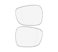 Vuzmode For BMW, X3 2010 2011 2012 2013 2014 gauche droite paire miroir verre chauffé avec plaque de support côté rétroviseur Verre de remplacement de rétroviseur latéral de voiture(1pair)