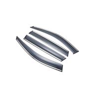 Vuzmode for, for X5 G05 2019 2020 2021 Accessoires de Voiture Visière extérieure en Plastique Pare-Soleil Fenêtre Protection Contre la Pluie Déflecteur 4 pièces Déflecteur de Vent pour Voiture