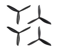Vuzmode for HUBSAN H109S X4 2 pièces CW + CCW pales d'hélice Triangulaire RC Version améliorée quadrirotor pièce de Rechange X 1 Ensembles Drone 9 Pouces à hélice bipale
