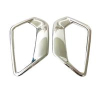 Vuzmode For Hyundai, for IX35 2018, garniture de couvercle chromé ABS pièces cadre feu antibrouillard arrière Becquet de lunette arrière de voiture(2pcs-01)