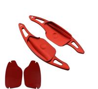 Vuzmode for Kia, K8 Hybrid 2021 2022 2023 2024 Autocollants d'extension de Palette Manette Vitesse Volant Voiture Accessoires Palettes de changement de vitesse pour voiture(BLACK RED)