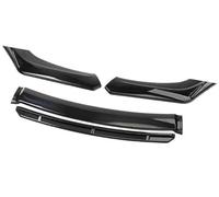 Vuzmode for Mazda, Kit de carrosserie becquet lèvre Pare-Chocs Avant Voiture séparateur Canard décoratif Largeur berline inférieure à 176 cm Séparateur Avant(Black OneColor)
