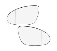 Vuzmode For Mercedes-Benz, CL550 2006 2007 2008 2009 Paire de verre rétroviseur gauche droite chauffant avec plaque support Verre latéral Verre de remplacement de rétroviseur latéral de voiture(1pair)