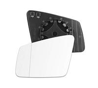 Vuzmode For Mercedes-Benz, GLK300 2009-2015 Paire gauche droite Verre de rétroviseur chauffé avec plaque support latéral Verre de remplacement de rétroviseur latéral de voiture(1pcs left side)