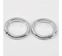 Vuzmode For Mitsubishi, for Outlander 2016 2017 2018 2019 2020, cadre de lampe antibrouillard avant voiture, style bâton, garniture couverture ABS Cache de phare antibrouillard avant de voiture