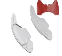 Vuzmode for Mitsubishi, Outlander 2022 PHEV 2023 SEL LS ES Accessoires d'extension de palette changement vitesse volant voiture Palettes de changement de vitesse pour voiture(BLACK Silver)