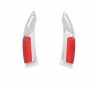 Vuzmode for Peugeot, 208 308 508 Allure PSE 2008 3008 5008 SW GT Line R Hybrid Car Volant Shifter Paddle Extender Accessoires Palettes de changement de vitesse pour voiture(BLACK Silver)