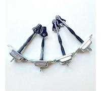 Vuzmode for RAV4, ASA44 ZSA4 Butée de sangle contrôle porte Charnière blocage limite coffre 68610-0R040 68630-0R040 2013 2014 2015 2016 2017 Adaptateur de charnière de porte automobile(A set of 4pcs)