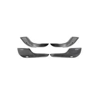 Vuzmode for Toyota, Camry 2018-2021 Anti-coup de pied porte voiture ABS autocollant protection anti-poussière en fibre carbone Tapis de protection pour portière de voiture