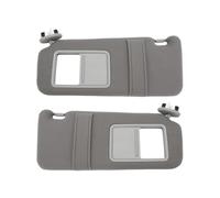 Vuzmode For Toyota, for Camry 2007-2011 pare-soleil de voiture panneau d'ombrage avec miroir maquillage léger toit ouvrant 74310-06750-E0 Pare-soleil de toit de voiture(Gray Left-Right)