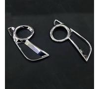 Vuzmode For TOYOTA, for Highlander 2018, Chrome Avant Feu Antibrouillard Lampe Couverture Cadre Garniture Autocollant De Voiture Style 2 pièces Accessoires Becquet de lunette arrière de voiture