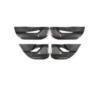Vuzmode for Toyota, for RAV4, 2020-2022 Protection Anti-Coup de Porte Voiture ABS Fibre Carbone Autocollant Anti-poussière Accessoires Style Tapis de protection pour portière de voiture