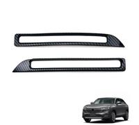 Vuzmode For Vezel HR-V 2021 2022 Réflecteur de feu antibrouillard arrière Couvercle lampe Garniture lunette Décoration Cadre en fibre carbone Cache de phare antibrouillard avant de voiture