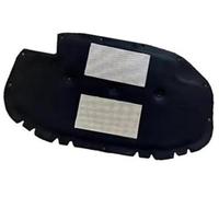 Vuzmode for VW, for Golf, 7 Mk7 GTI 2015-2021 Capot de Voiture Isolation phonique Doublure en Coton Thermique Protection Thermique du Moteur(Black Style 3)