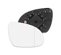 Vuzmode For VW, for Golf R32 GTI Verre de rétroviseur chauffé avec Plaque Support latéral 2005 2006 2007 2008 2009 2010 Verre de remplacement de rétroviseur latéral de voiture(1pcs right side)