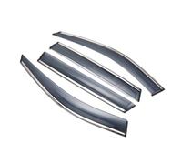 Vuzmode for VW, for Passat, 2011-2018 Visière extérieure en Plastique Pare-Soleil Fenêtre Pare-Soleil Déflecteur de Protection Contre la Pluie 4 pièces Déflecteur de Vent pour Voiture