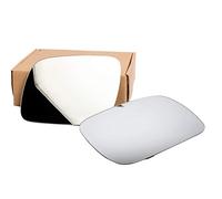 Vuzmode For VW, for Touareg, 2003-2006 7L6 857 521 A 522 F Verre de rétroviseur chauffant avant gauche droit Verre de remplacement de rétroviseur latéral de voiture(Pair)