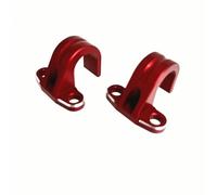 Vuzmode For YAMAHA, WR250 WR250FK WR250FX WR250F WR250Z WR400F WR450F WR500 WR426F collier de guidage de câble de tuyau de frein arrière Collier de serrage de flexible de frein(Rot)