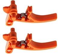 Vuzmode Gâchette d'accélérateur 4140 180 1500, for débroussailleuses STIHL FS38 FS45 FS55 FS55R FS55RC FS38 FS45 FS46 HL45 FC55 KM55 KM55C KM55R Weed Eater 4140 182 1000 (lot de 2) Commande d'accéléra