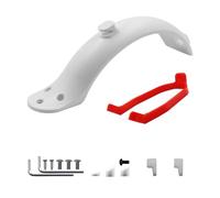Vuzmode Garde-boue arrière noir for Xiaomi, Mijia M365 Pro, ailes de Scooter, Support Protection, pièces en plastique, vis, bouchon caoutchouc Pare-éclaboussures arrière pour scooter(WHITE)
