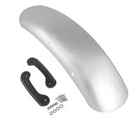 Vuzmode Garde-boue avant de moto, garde-boue, couverture protection contre les éclaboussures, rétro Cafe Racer, for BMW, RNINET R NINE T NINET R9T Bavettes de roue de moto(Silver)
