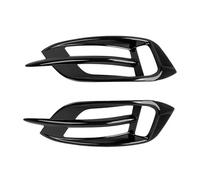 Vuzmode Garniture de couvercle feu antibrouillard pare-chocs arrière, grille, for Civic, 10Th 2016 2017 2018 2019 noir brillant Cache de phare antibrouillard avant de voiture