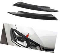 Vuzmode Garniture de couverture de paupière de sourcil de phare en Fiber de carbone, for VW, for Passat, B7 2010 - 2014 Garniture de sourcil de phare