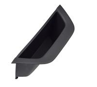 Vuzmode Garniture de panneau d'accoudoir poignée porte côté conducteur et passager, for BMW X3, X4 F25 F26 2010 2011 2012 2013 2014 2015 2016 Couvercle de poignée de porte intérieure(Black-lhd)