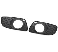 Vuzmode Grille de protection for feux antibrouillard avant gauche et droit, cache phare, cadre feu, capot, for Smart Fortwo 451 2008-2012 Couvercle de lunette de phare antibrouillard de voiture