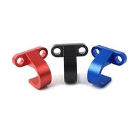 Vuzmode Guide de serrage de tuyau de frein arrière de moto en aluminium, for YAMAHA, YZ125 YZ250 YZ250F YZ450F YZ85 2003 - 2022 bleu/noir/rouge Collier de serrage de flexible de frein(Blue)