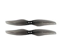Vuzmode Hélice PC à 2 pales 4x2, 4, Paires, for Drones Explorer LR4 FPV Racing, Cure-Dents de Pouces, Micro Longue portée Drone 9 Pouces à hélice bipale(4Pairs Grey)