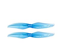 Vuzmode Hélice PC à 2 pales 4x2, 4, Paires, for Drones Explorer LR4 FPV Racing, Cure-Dents de Pouces, Micro Longue portée Drone 9 Pouces à hélice bipale(4Pairs Blue)