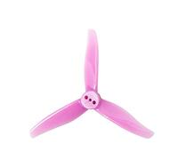 Vuzmode Hélice PC à 3 pales 3x1,6x3, for Drones canalisés RC FPV Racing Freestyle Pouces, Cure-Dents Cinewhoop 1.5mm 2mm Drone 9 Pouces à hélice bipale(4Pairs Purple 2mm)