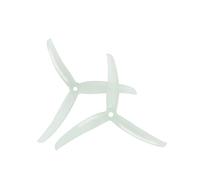 Vuzmode Hélice PC à 3 pales J37 4937, 2 Paires, for Drones RC FPV Racing Freestyle 5 Pouces Drone 9 Pouces à hélice bipale(2Pairs Green)