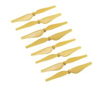 Vuzmode Hélices de Drone Remplacement, Accessoires durables, Blanc, Rouge, Bleu, Jaune, Noir, Lames CW CCW, for DJI Tello Drone 9 Pouces à hélice bipale(Bundle 2,Yellow)