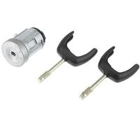 Vuzmode Ignition Lock Cylinder W/Keys No.2S61A3697AA - Car Ignition Switch Cylinder Lock Assembly -, for Ford,for Transit Mk7 2006-2014 Metal Silver Tone-1set Verrouillage du contacteur d'allumage
