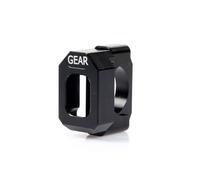 Vuzmode Indicateur d'affichage de Vitesse, Accessoires de Moto for TL 1000 TL1000 RS TL1000R TL1000S VL1500 Intruder VL 1500 Indicateur de Vitesse à LED(Black(Only Bracket))