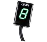 Vuzmode Indicateur de rapport engagé numérique for moto, compatible avec Boulevard C50 2005-2008, M50 2005-2018, C 50 M 1-6 Indicateur de position de vitesse de moto(Green)