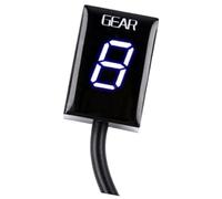 Vuzmode Indicateur de rapport engagé numérique for moto, compatible avec Boulevard C50 2005-2008, M50 2005-2018, C 50 M 1-6 Indicateur de position de vitesse de moto(Blue)