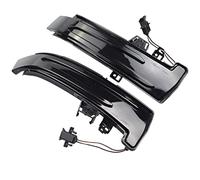 Vuzmode Indicateur de rétroviseur latéral clignotant dynamique 2 pièces, for, W204 CLA ABCES GLA GLK CLS classe W176 W212 Clignotant latéral automobile(Yellow)